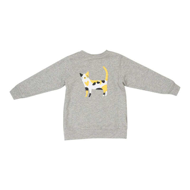 Cotton Pigs Organic Reversible Jumper - Funny Cats
