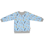 Cotton Pigs Organic Reversible Jumper - Funny Cats