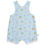 Cotton Pigs Organic Reversible Romper - Dancing Dumplings