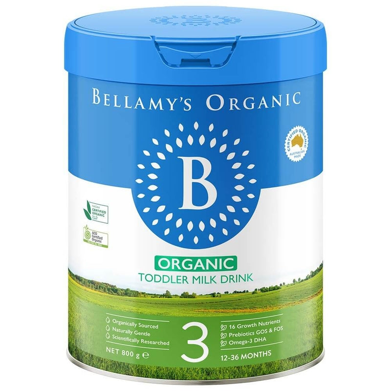 Bellamy's Organic Toddler Milk Drink Stage 3 (12-36 months) 800g