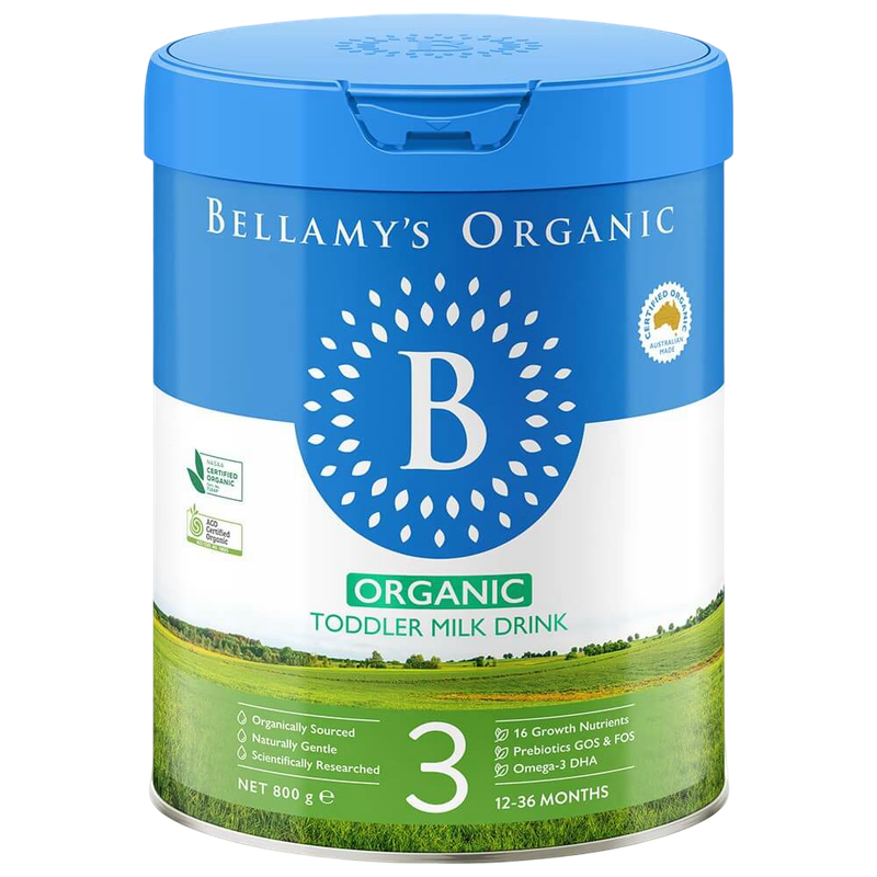 貝拉米有機幼兒配方奶粉3段（12-36個月）800克