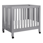 Babyletto Origami Mini Crib - Grey