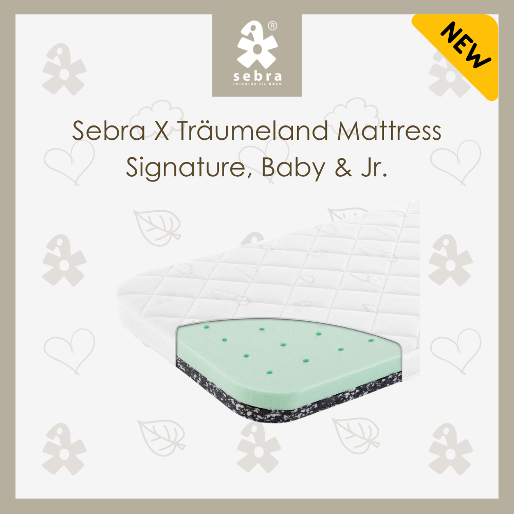 Sebra x Träumeland Mattress Signature, Baby & Jr