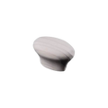 LIFETIME Kidsrooms Oval Wooden Handle - Whitewash