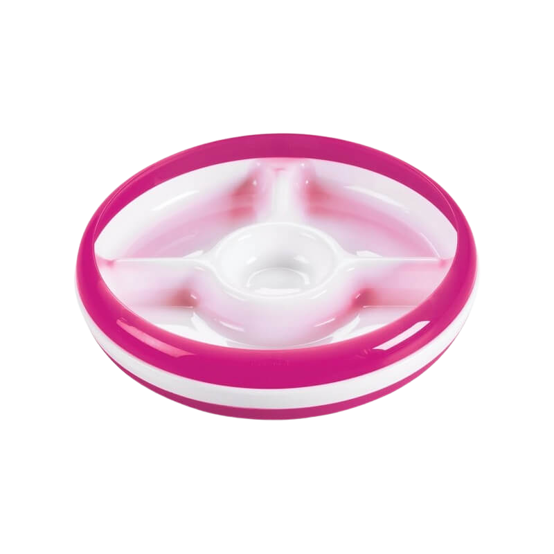 OXO Tot 分隔餐盤（附可拆卸環） - 水藍色