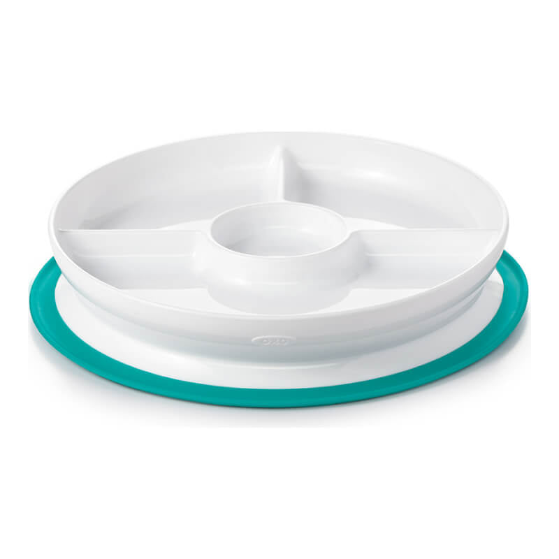 OXO Tot Stick & Stay Suction Divided Plate