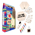 Seedling Painted Geometric Art (Fox)