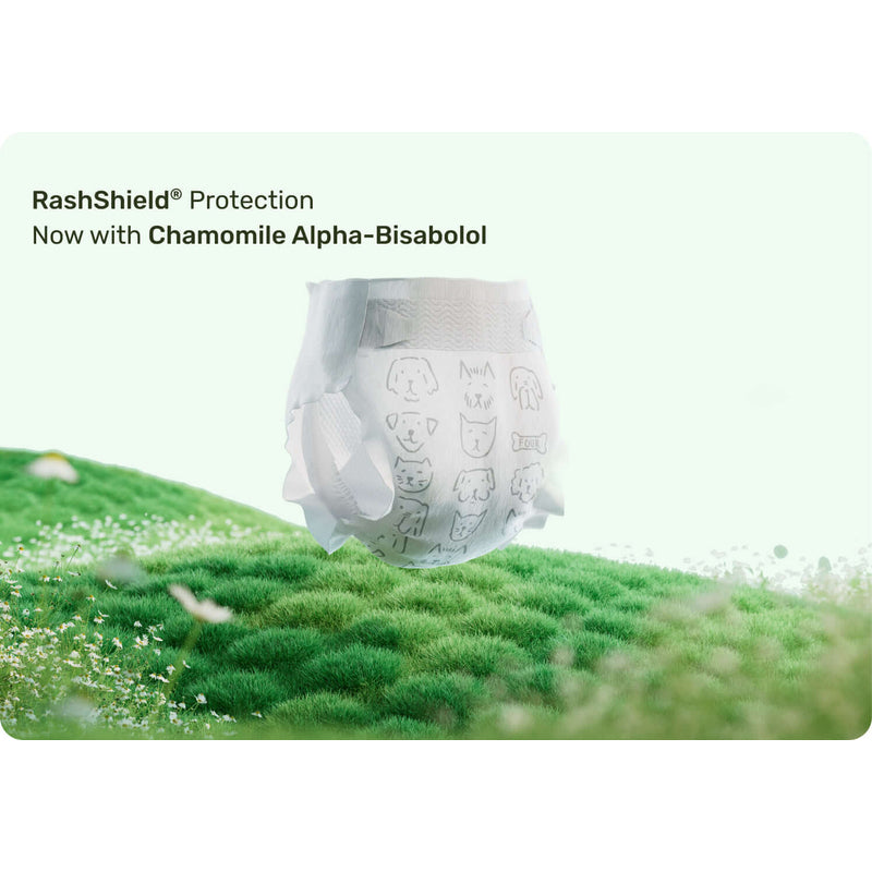 Parasol Clear+Dry Natural Diapers Size 3/M - 32x4pcs