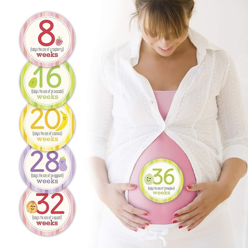 Pearhead Pregnancy Belly Stickers