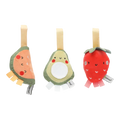 Pearhead Stroller Toy - Fruit - 3-Pack