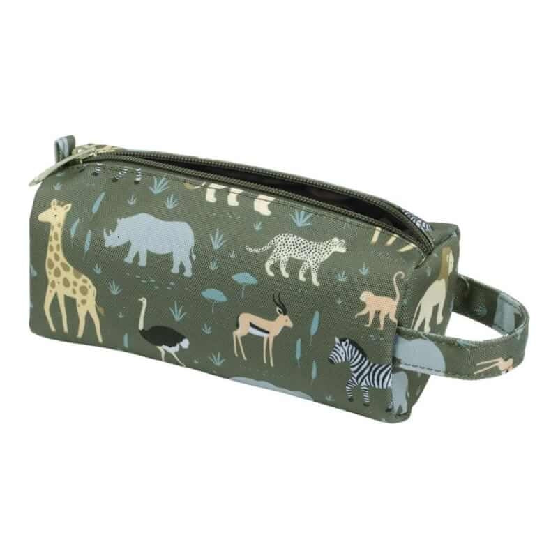 A Little Lovely Company Pencil Case - Savanna