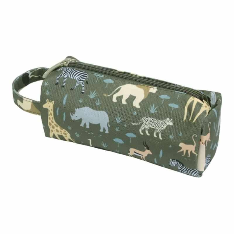 A Little Lovely Company Pencil Case - Savanna