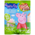 Fruitfunk Peppa Pig Fruit Bites Strawberry 10 pouces x 10g (Individual Packs)