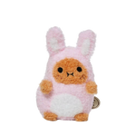 Noodoll 薯仔家族 Ricespud 兔兔薯（粉紅）迷你坐姿毛絨玩具