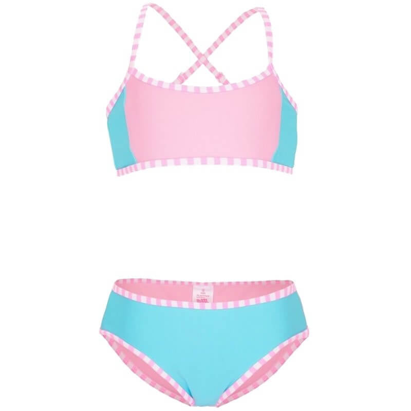 Platypus Gelato Block UPF50+ Athletic Bikini