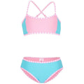 Platypus Gelato Block UPF50+ Athletic Bikini