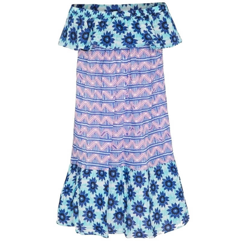 Platypus Inky Bloom Ruffle Sundress