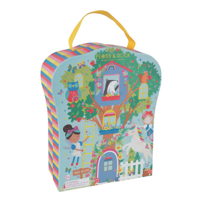 Floss & Rock Playbox with Wooden Pieces - Rainbow Fairy