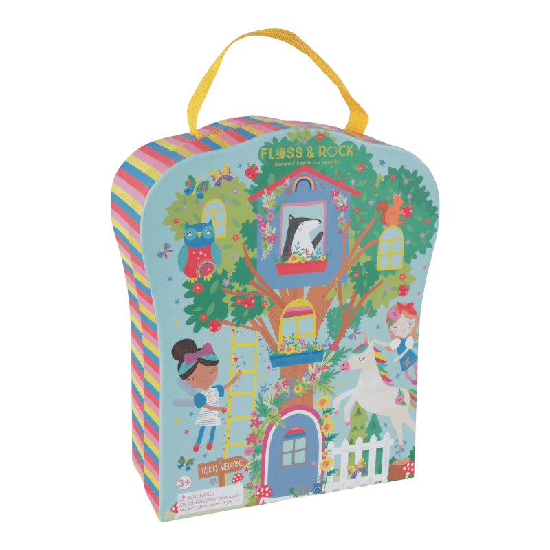 Floss & Rock Playbox with Wooden Pieces - Rainbow Fairy