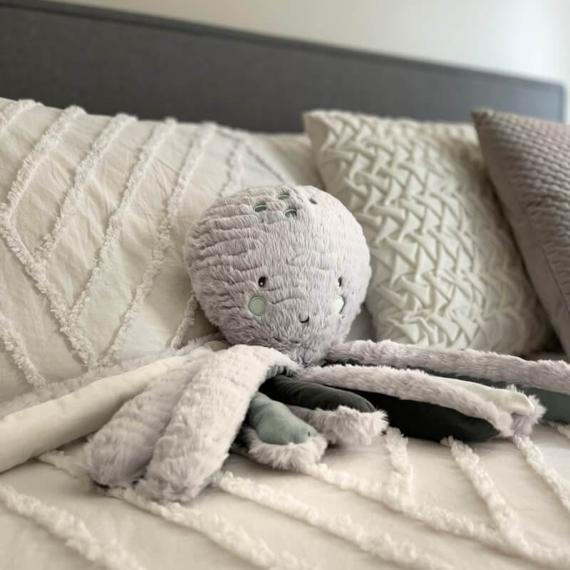 Bubble Plush - Inky the Grey Octopus