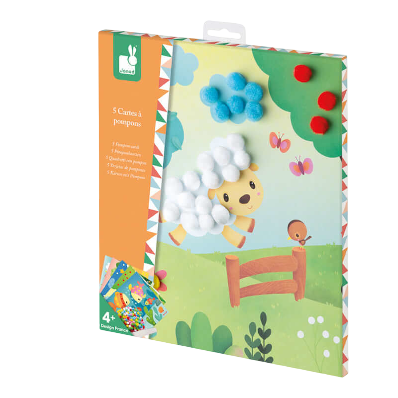 Janod Pom Pom Cards