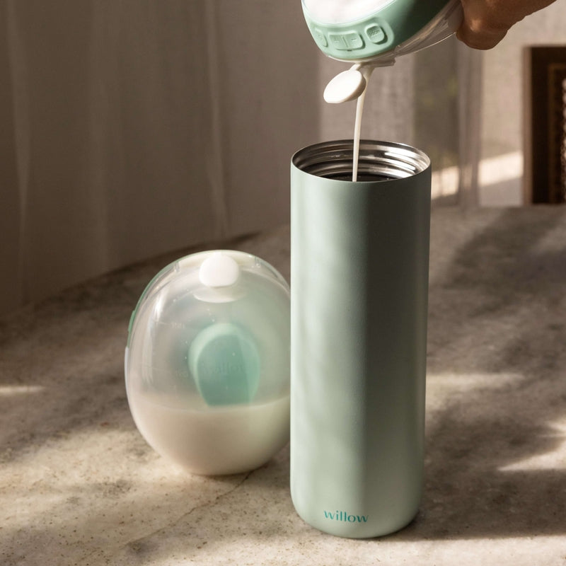 Willow Portable Breastmilk Cooler - Teal- 16oz