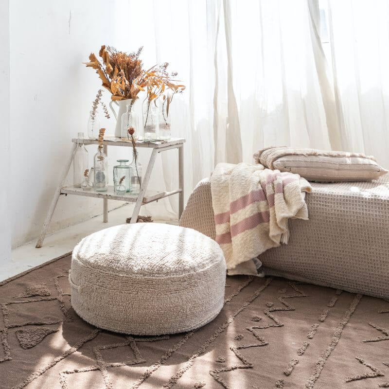 Lorena Canals Pouf Chill Natural