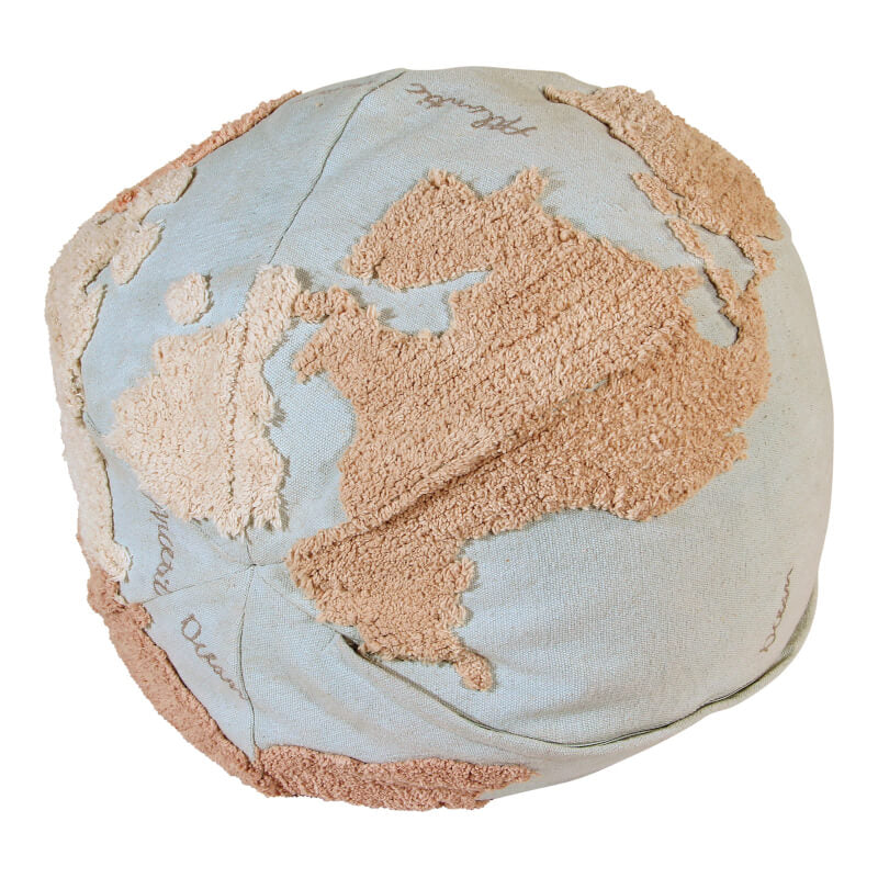 Lorena Canals Pouf World Map