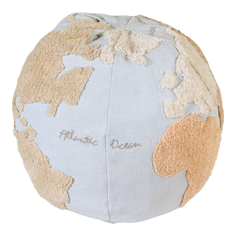 Lorena Canals Pouf World Map