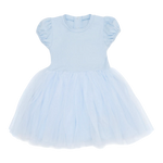 Cotton Pigs Powder Blue Mini Tutu Dress