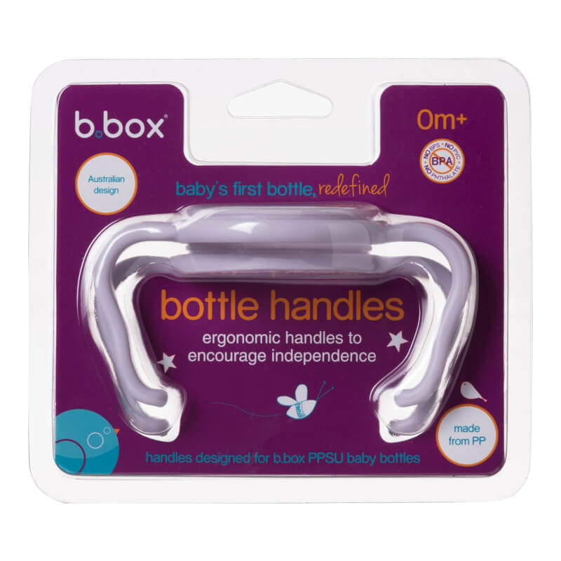 b.box PPSU Baby Bottle Handles 2-Pack