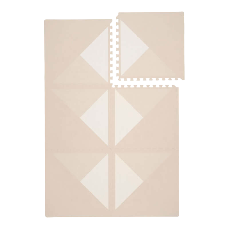 Toddlekind 高級泡棉遊戲墊 120x180公分 - Kyte 系列 - 摩卡色