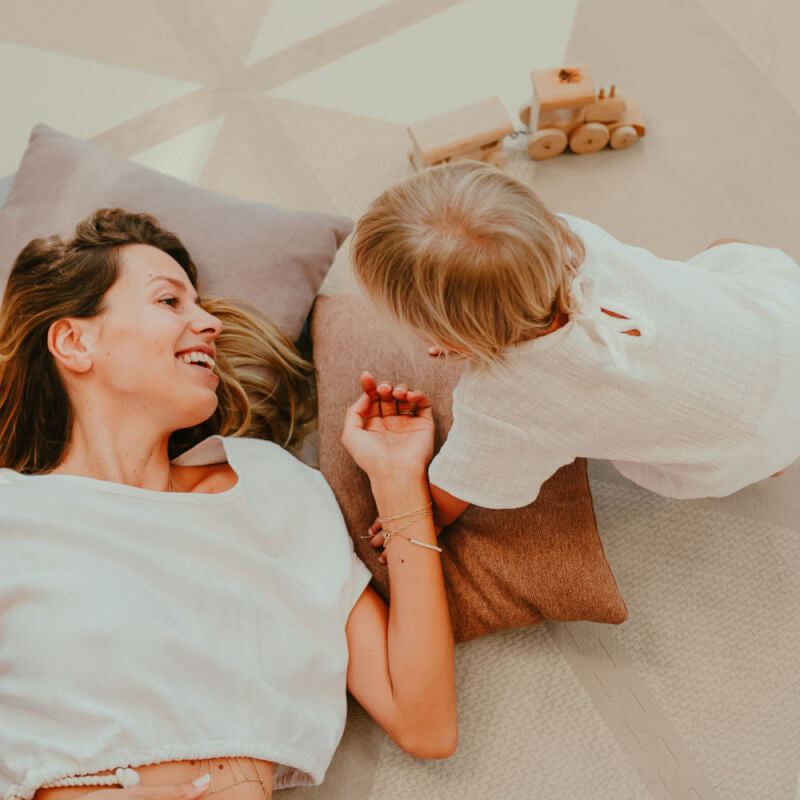 Toddlekind 高級泡棉遊戲墊 120x180公分 - Kyte 系列 - 摩卡色