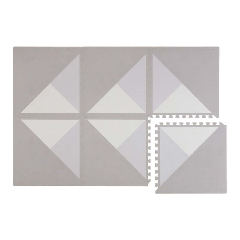 Toddlekind 高級泡棉遊戲墊 120x180公分 - Kyte 系列 - 風暴色