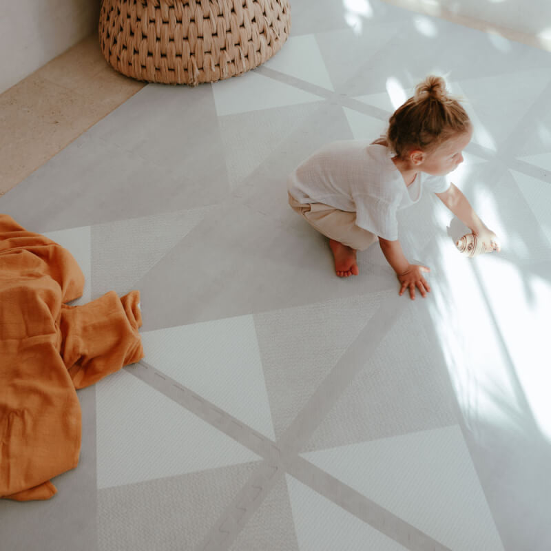 Toddlekind 高級泡棉遊戲墊 120x180公分 - Kyte 系列 - 風暴色