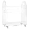 Babyletto Presto Acrylic Bookcase and Cart