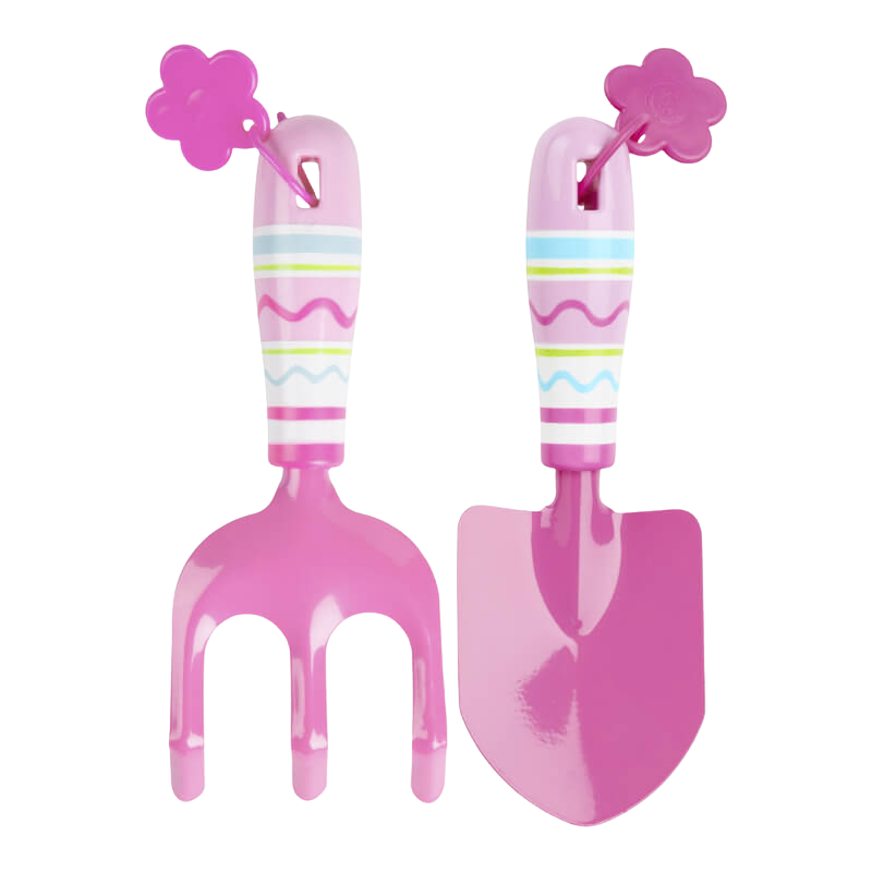 Melissa &amp; Doug Pretty Petals 園藝鏟與園藝刀套裝