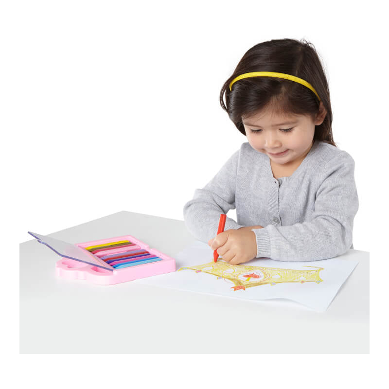 Melissa & Doug Princess Crayon Set