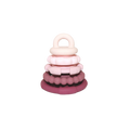 Jellystone Designs 彩虹疊疊樂和磨牙玩具 - 灰塵