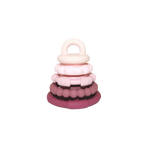 Jellystone Designs 彩虹疊疊樂和磨牙玩具 - 灰塵