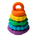 Jellystone Designs Rainbow Stacker and Teether Toy - Rainbow Bright