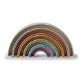 Mushie Rainbow Stacker Toy