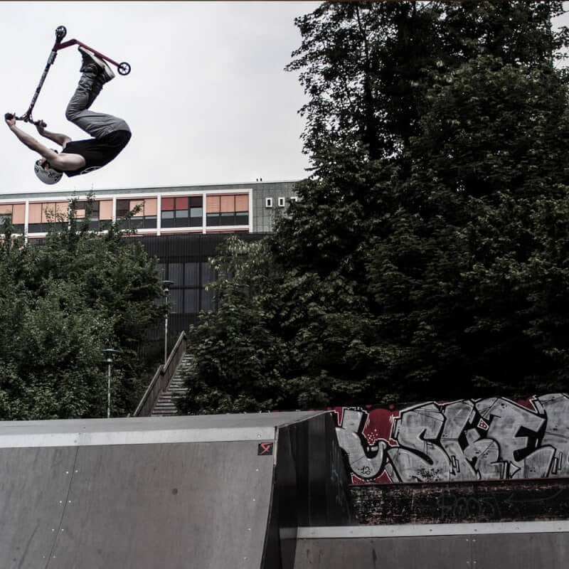 Micro Scooter Ramp Beginner Stunt Scooter