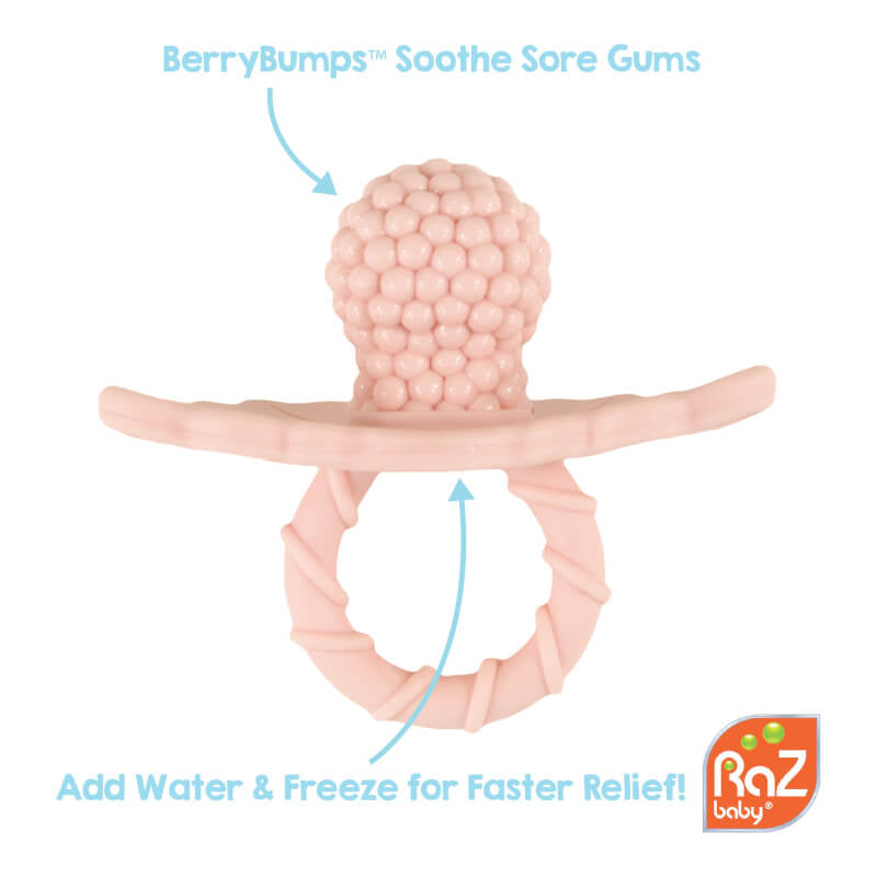 RaZbaby RaZ-berry Teether - Pink