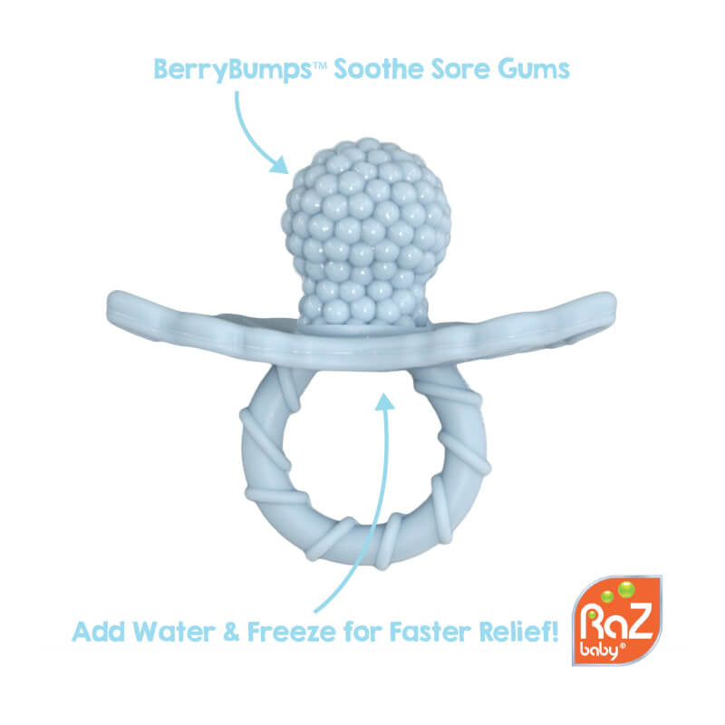 RaZbaby RaZ-berry Teether - Blue