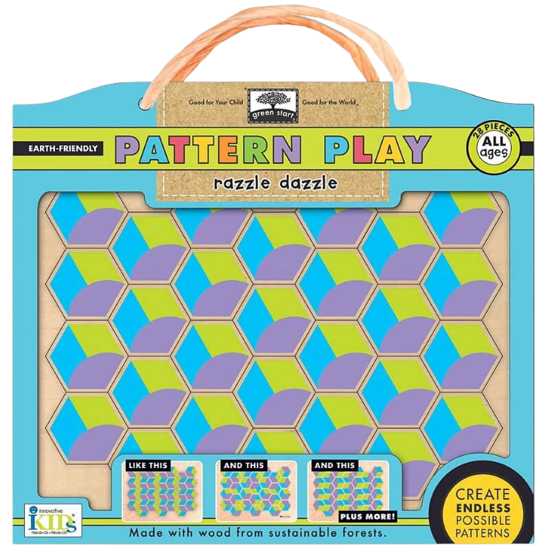 Innovative Kids Razzle Dazzle (28pcs Wooden Puzzle)