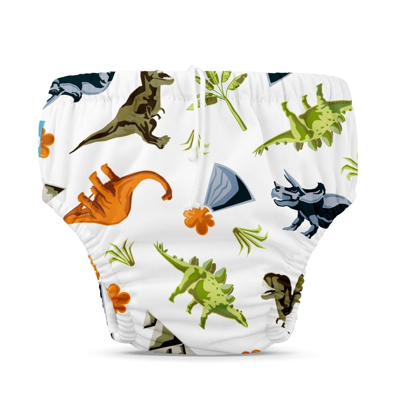 Charlie Banana Reusable Swim Diaper Drawstring L - Dinosaurs