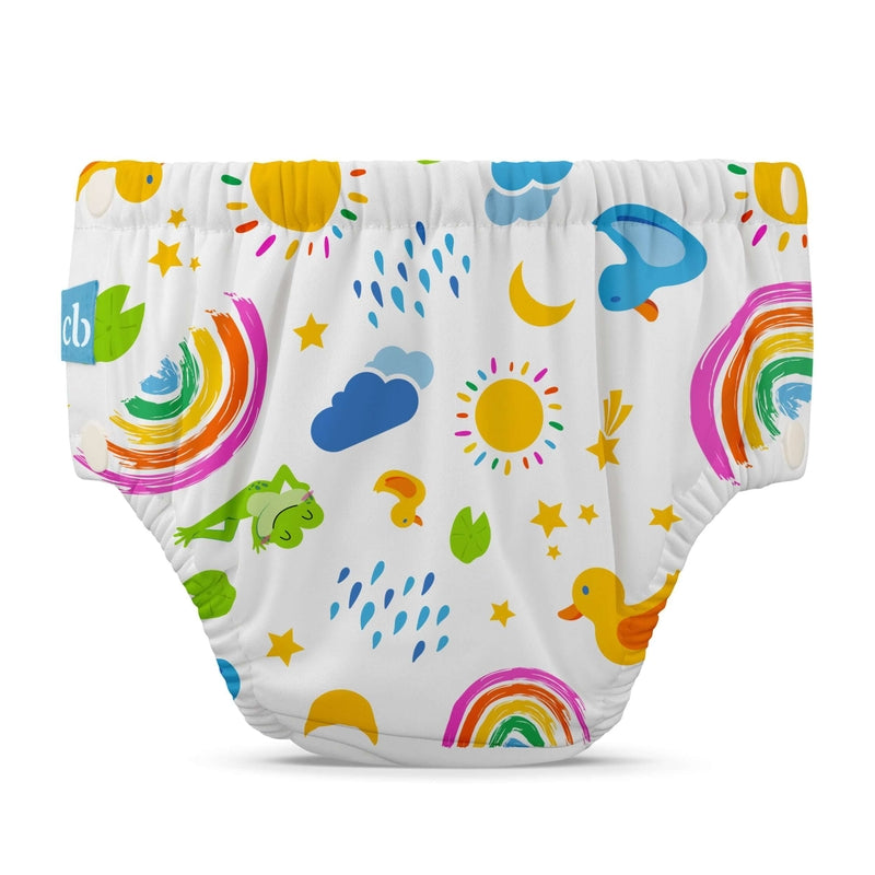 Charlie Banana Reusable Swim Diaper Snaps S - Hello Sunshine