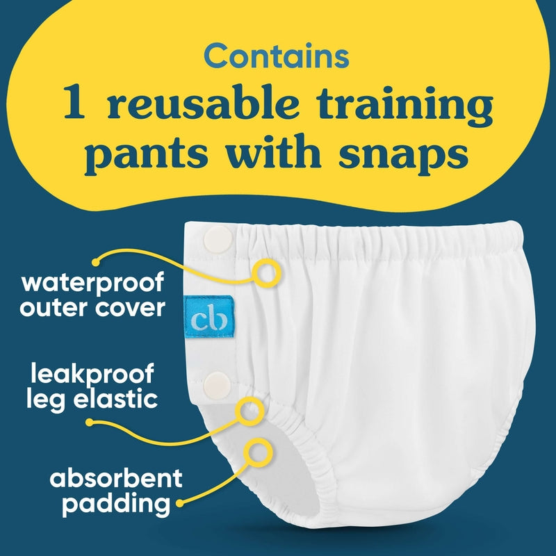 Charlie Banana Reusable Training Pants Snaps M - Cotton Bliss