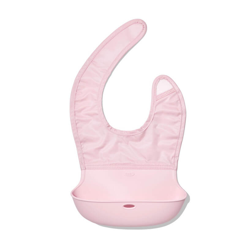 OXO Tot Roll-Up Bib - Blossom